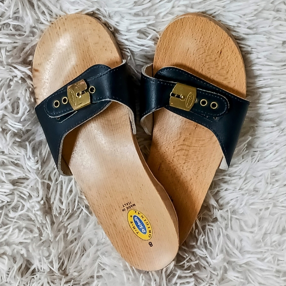 Dr. Scholl's Shoes Vintage Dr Scholls Classic Original Slide